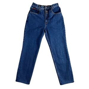 Lawman Western Jeans Size 11, Juniors, Straight Leg Medium Wash blue